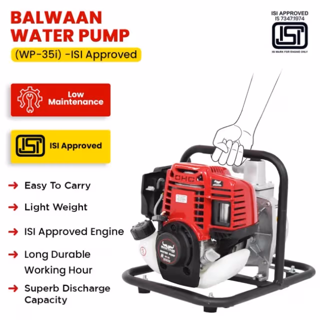 Balwaan 1 Inch Water Pump WP-35I -ISI – thumb
