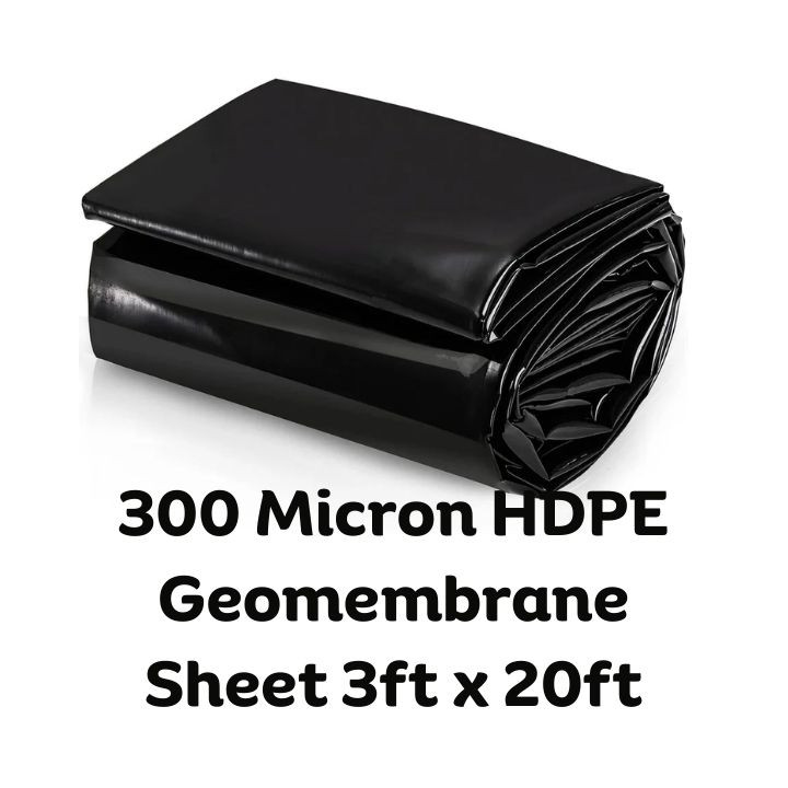 Singhal HDPE Pond Liner Sheet Heavy Duty Black (250 & 300 Micron Options) – thumb