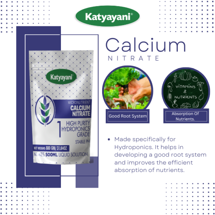 Katyayani Calcium Nitrate – Water Soluble Calcium & Nitrogen Fertilizer – thumb