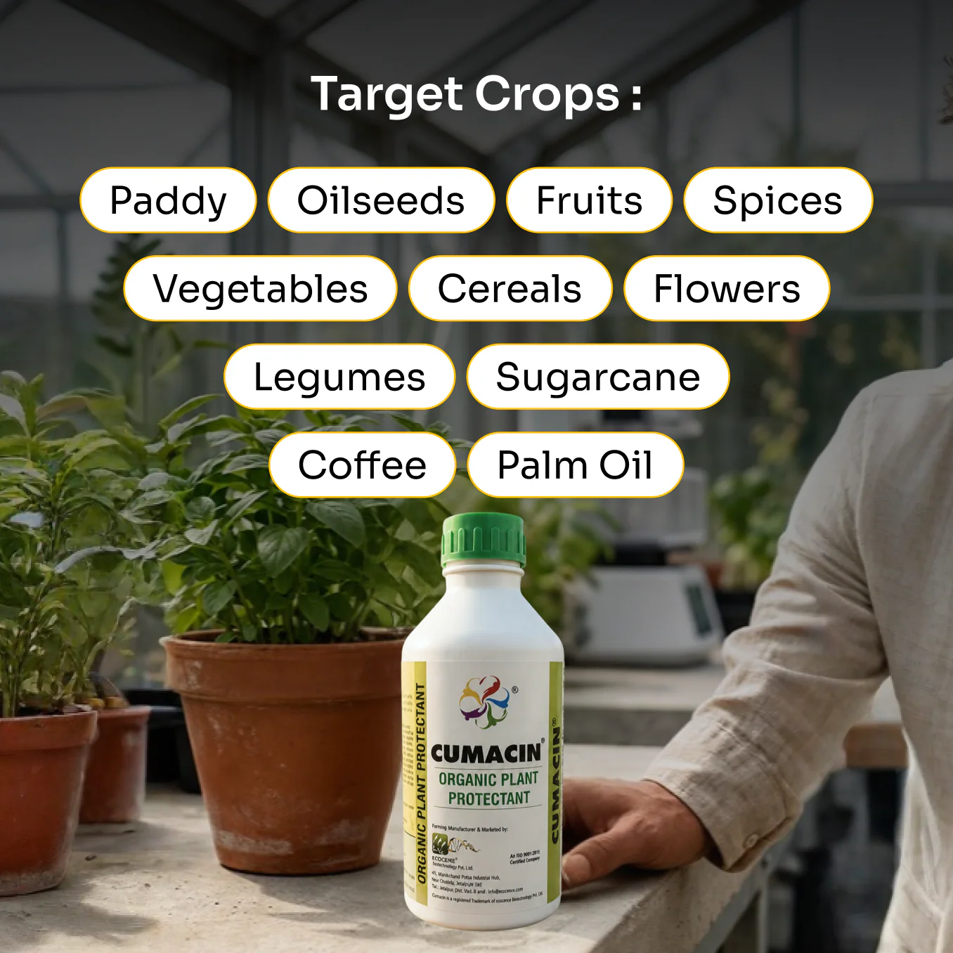 Laccgene Cumacin Organic Foliar Fungicide – thumb