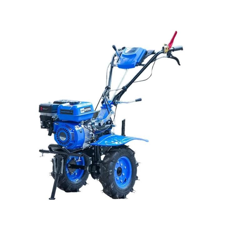 Mechnova 7 HP Petrol Power Weeder Tube Tyre with Side Disc 208cc MT-900GAS-208CC