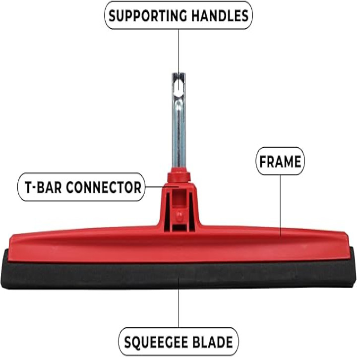 Wolf Garten FS 450 M 45cm Floor Squeegee with Scrubber Strip, MTAK-MA-HA-4920 – thumb