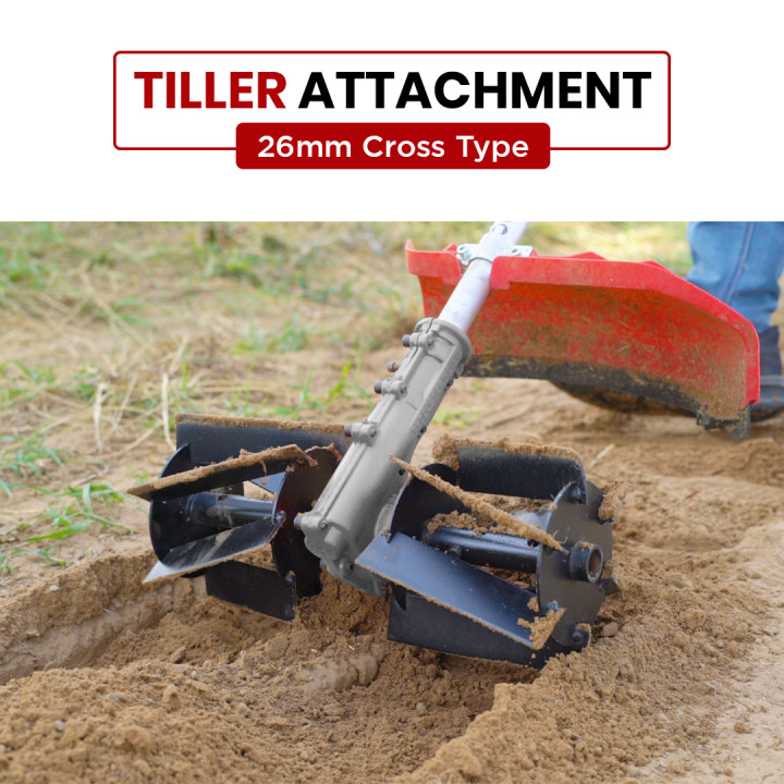 Balwaan Brush Cutter Tiller Attachment BTA-26 Cross – thumb