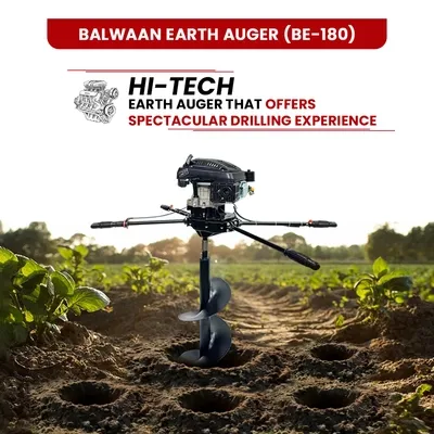 Balwaan Earth Auger (2 men) BE-180 (Without Bit) – thumb