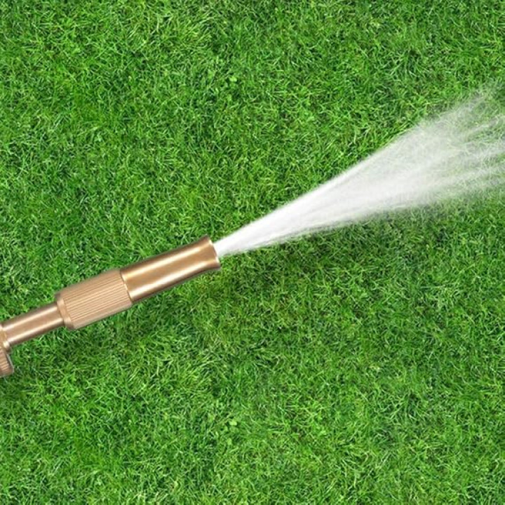 Divine Tree 16 mm Brass Gun Water Spray Nozzle Connector for Garden Hose Pipe – thumb