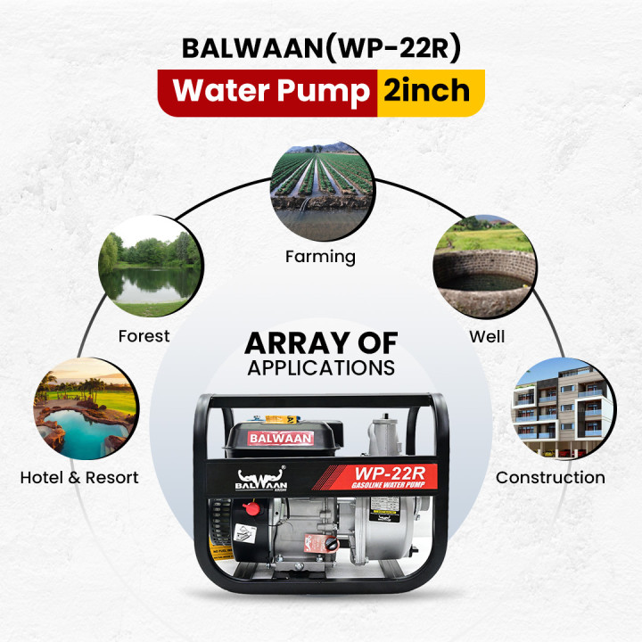 Balwaan Water Pump 2x2 Inch - (Premium) WP-22R – thumb