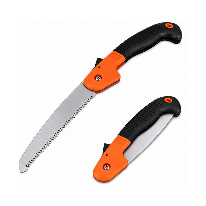 8 Inch Harden Razor Tooth Folding Hand Saw Portable Garden, Camping & Pruning Tool – thumb