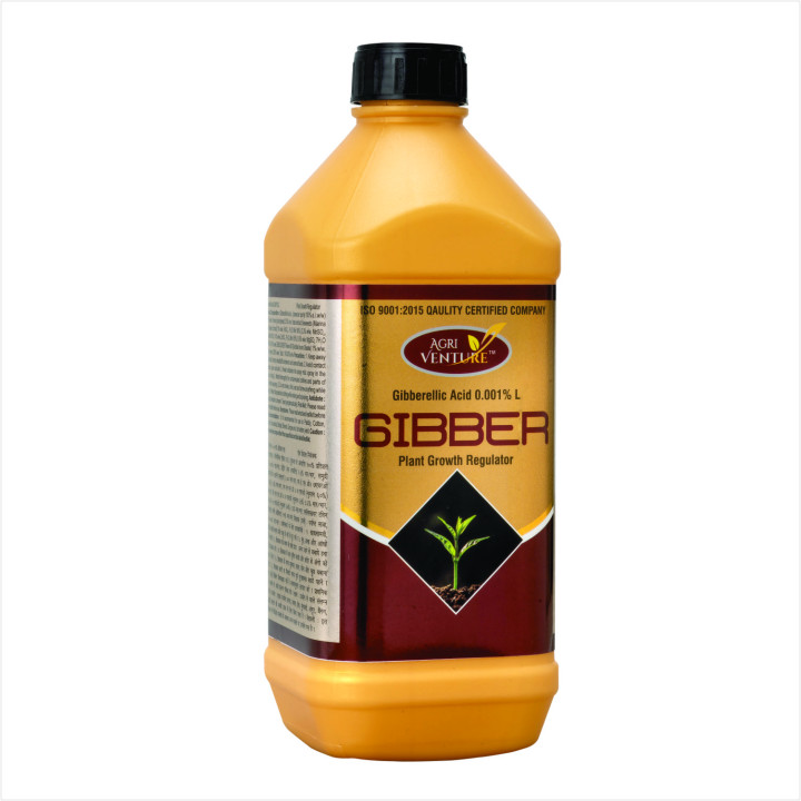 AgriVenture Gibber Gibberellic Acid 0.001% SL Plant Growth Regulator