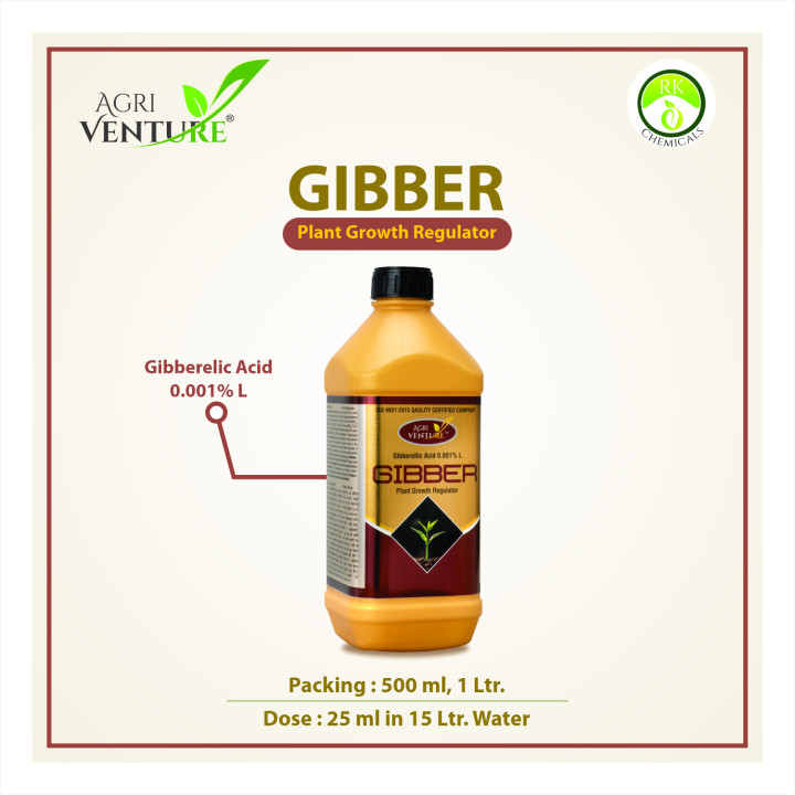 AgriVenture Gibber Gibberellic Acid 0.001% SL Plant Growth Regulator – thumb