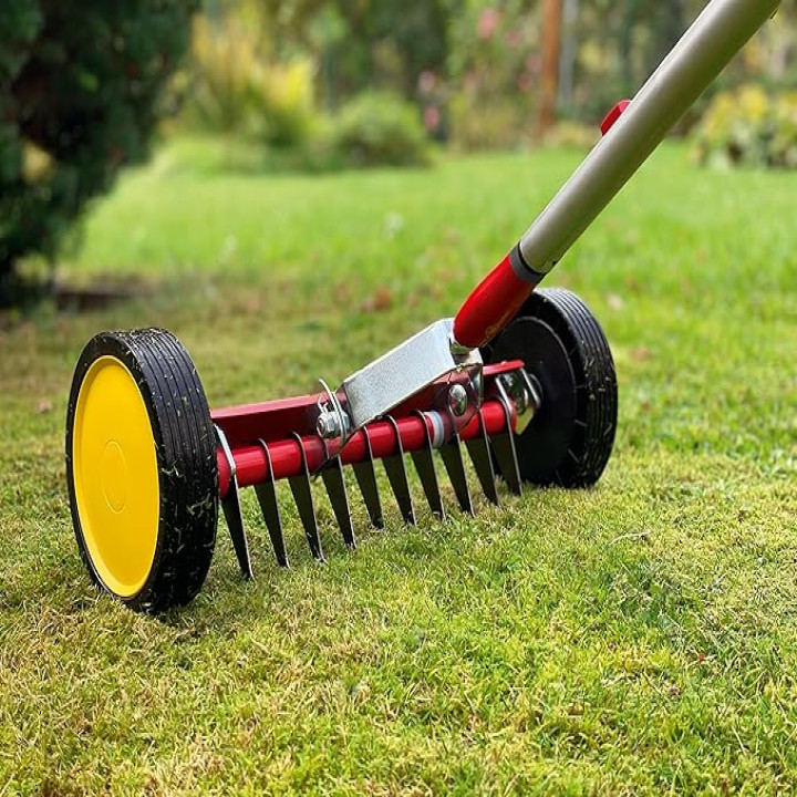 Wolf Garten UR-M3 Multi-Change Roller Moss Remover – thumb
