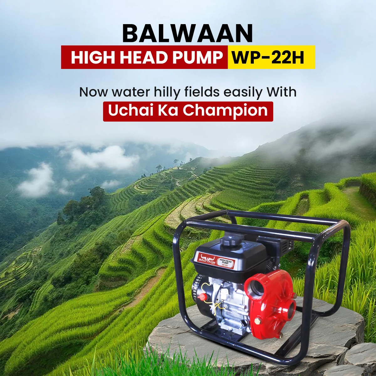 Balwaan High Head Pump 2x2 inch WP- 22H – thumb