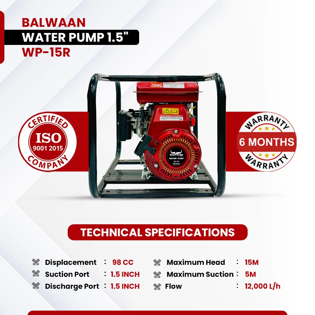 Balwaan WP 15R Water Pump 1.5x1.5 Inch – thumb
