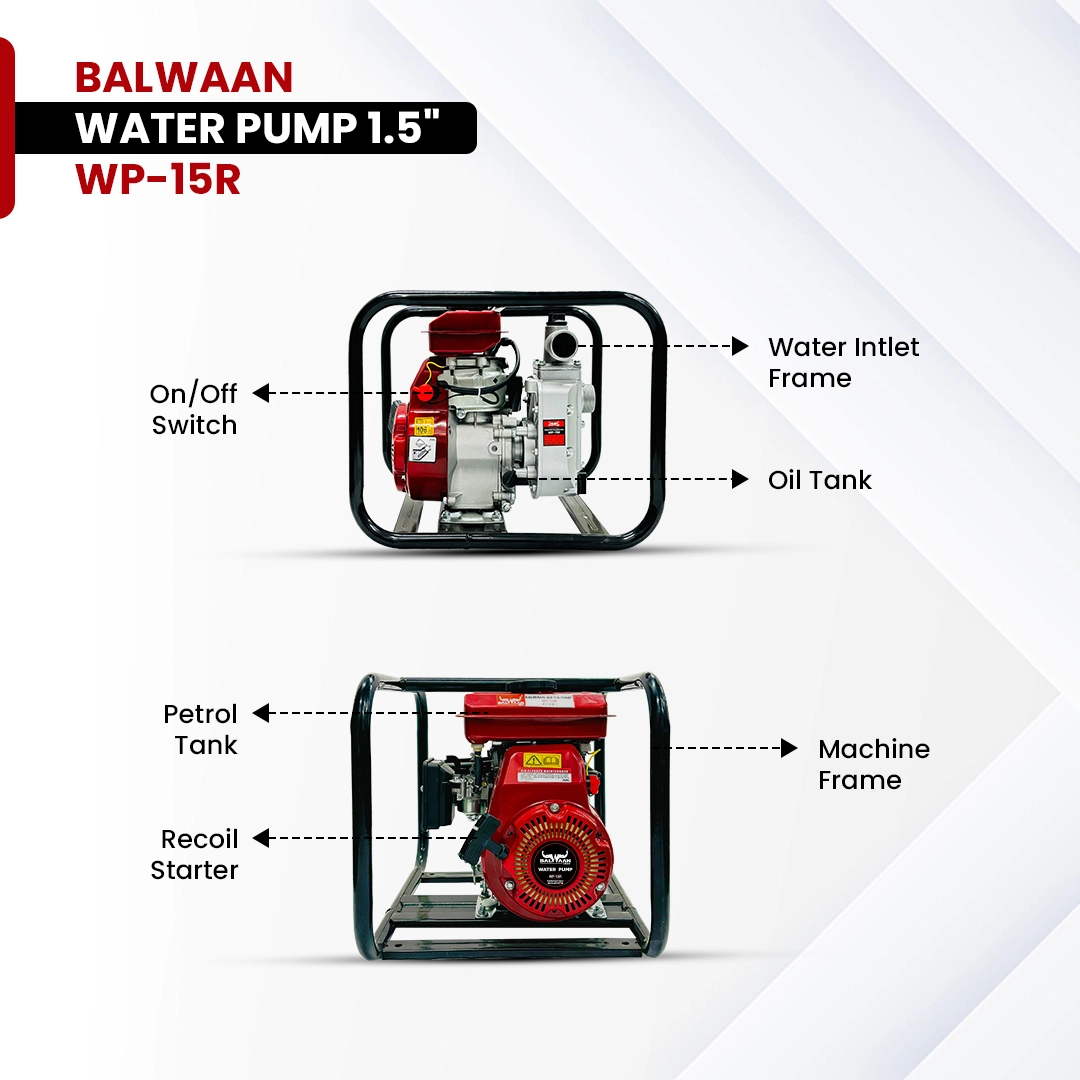Balwaan WP 15R Water Pump 1.5x1.5 Inch – thumb