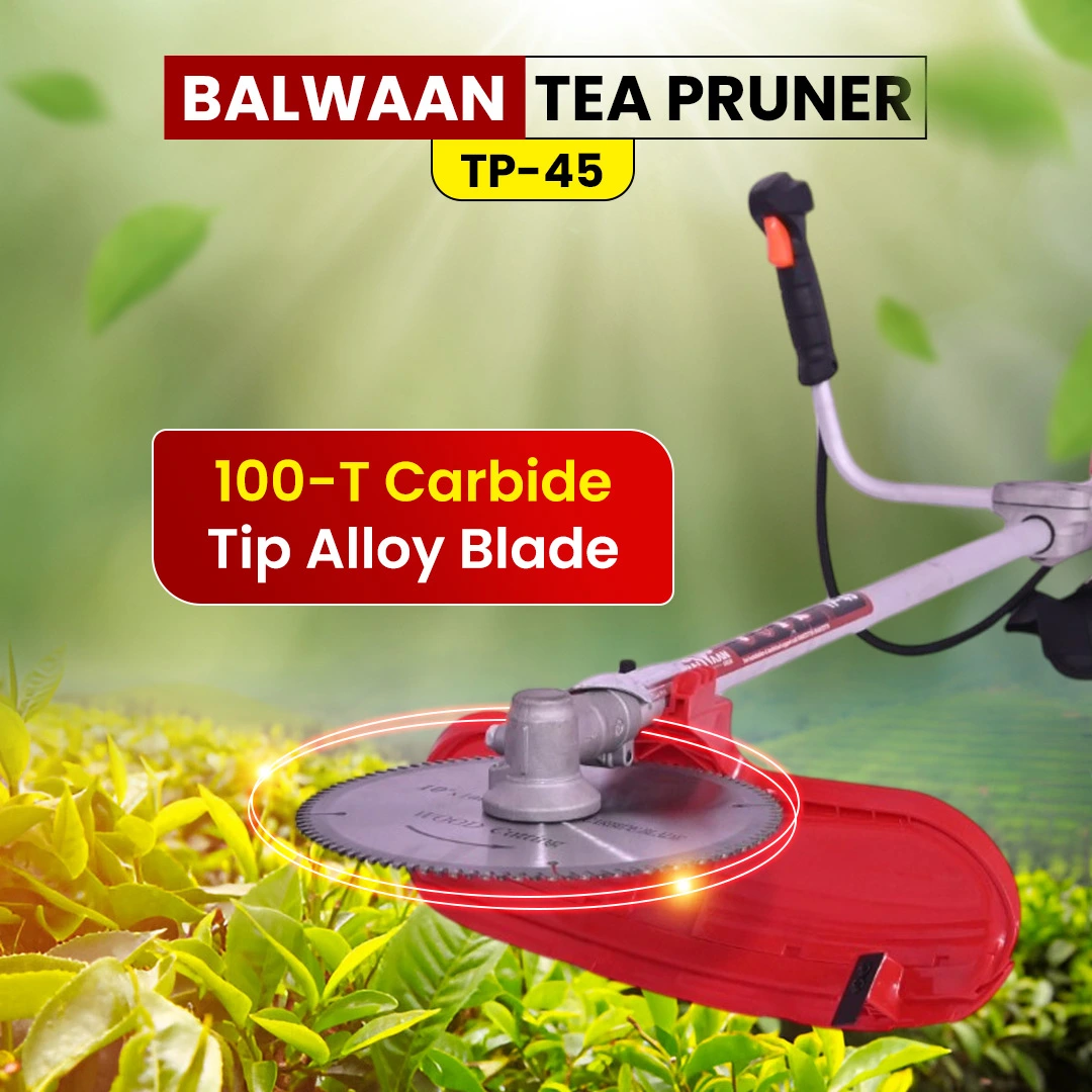 Balwaan Side Pack Brush Cutter cum Tea Pruner (Petrol) TP-45 – thumb
