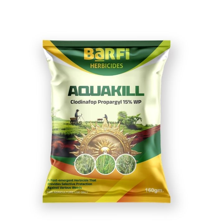 Barfi Aquakill Clodinafop Propargyl 15% WP Herbicide