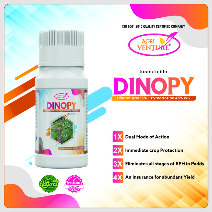 AgriVenture Dinopy Dinotefuran 15% + Pymetrozine 45% WG Insecticide – thumb