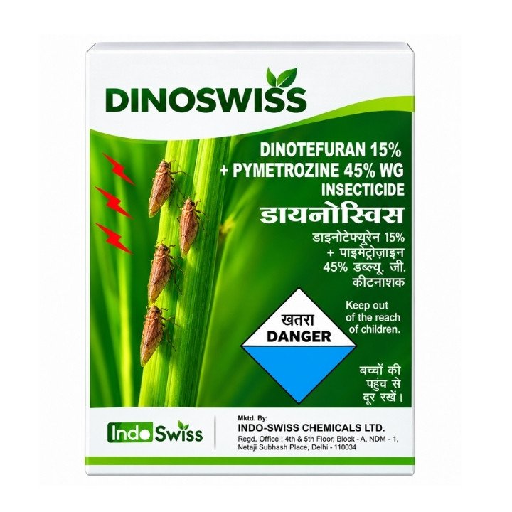 Indo-Swiss Dinoswiss Insecticide - Dinotefuran 15% + Pymetrozine 45% WG