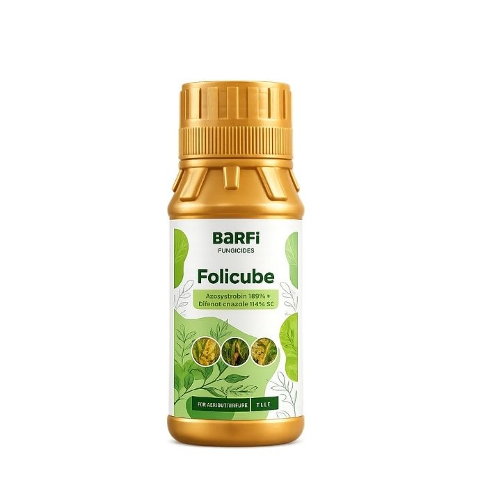Folicube Fungicides - Azoxystrobin 18.2% + Difenoconazole 11.4% SC