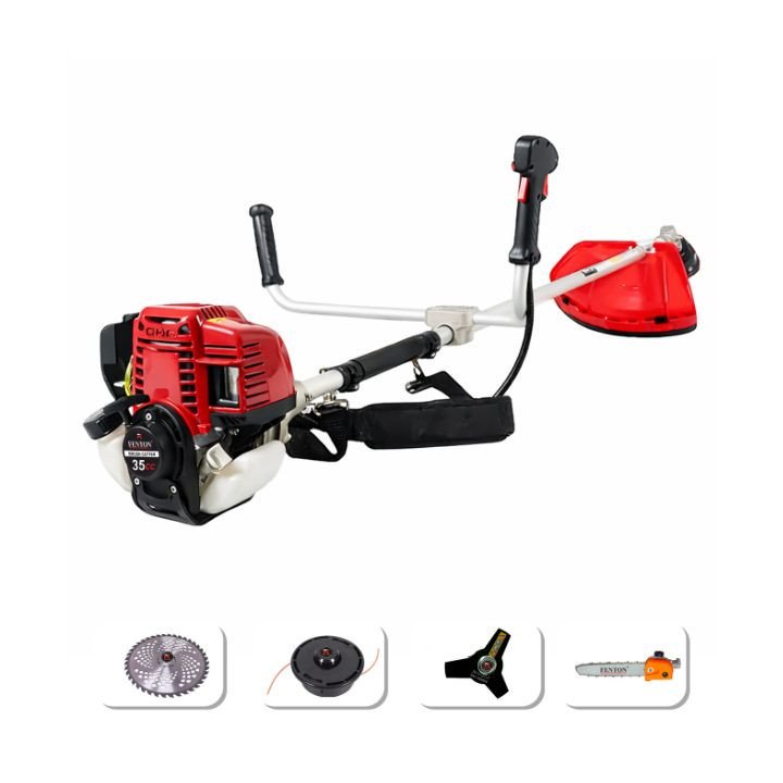 Fenton Krishi 35cc Side Pack Brush Cutter With Chainsaw (4in1)