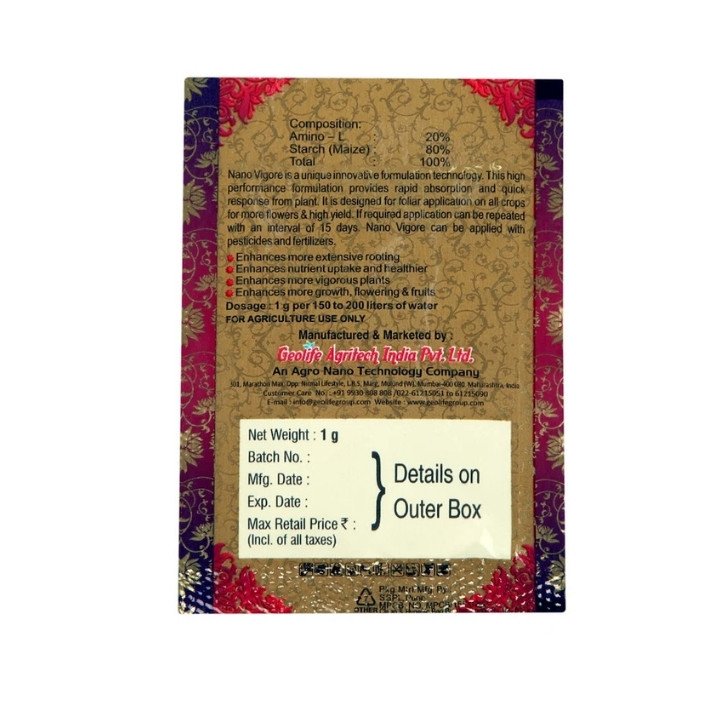 Geolife Nano Vigore Bio-Stimulants – thumb