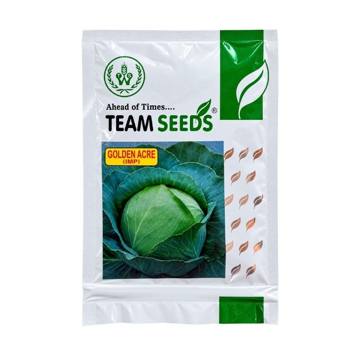 Team Seeds Golden Acre (IMP) Cabbage Seeds