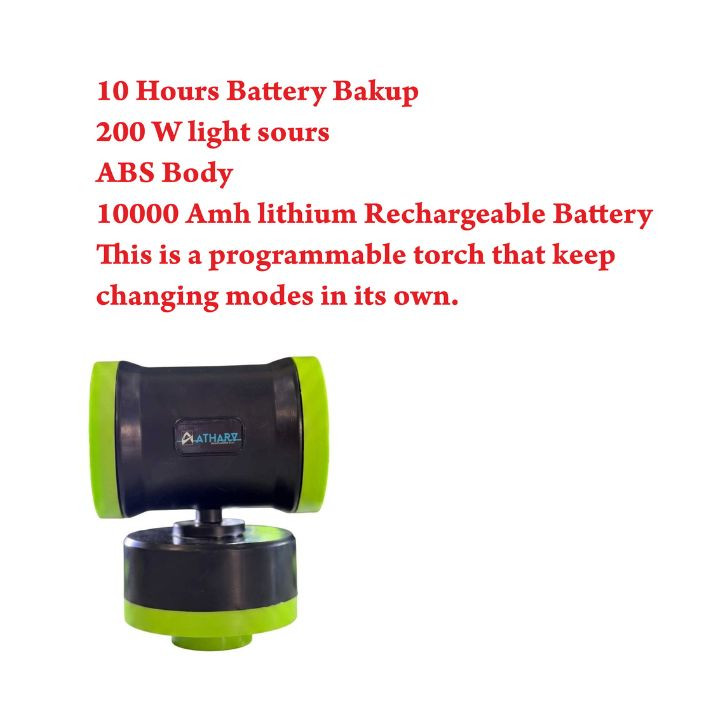 rechargble 360 Degree Rotating Waterproof Electric Light 200 Watt Of Double Face – thumb