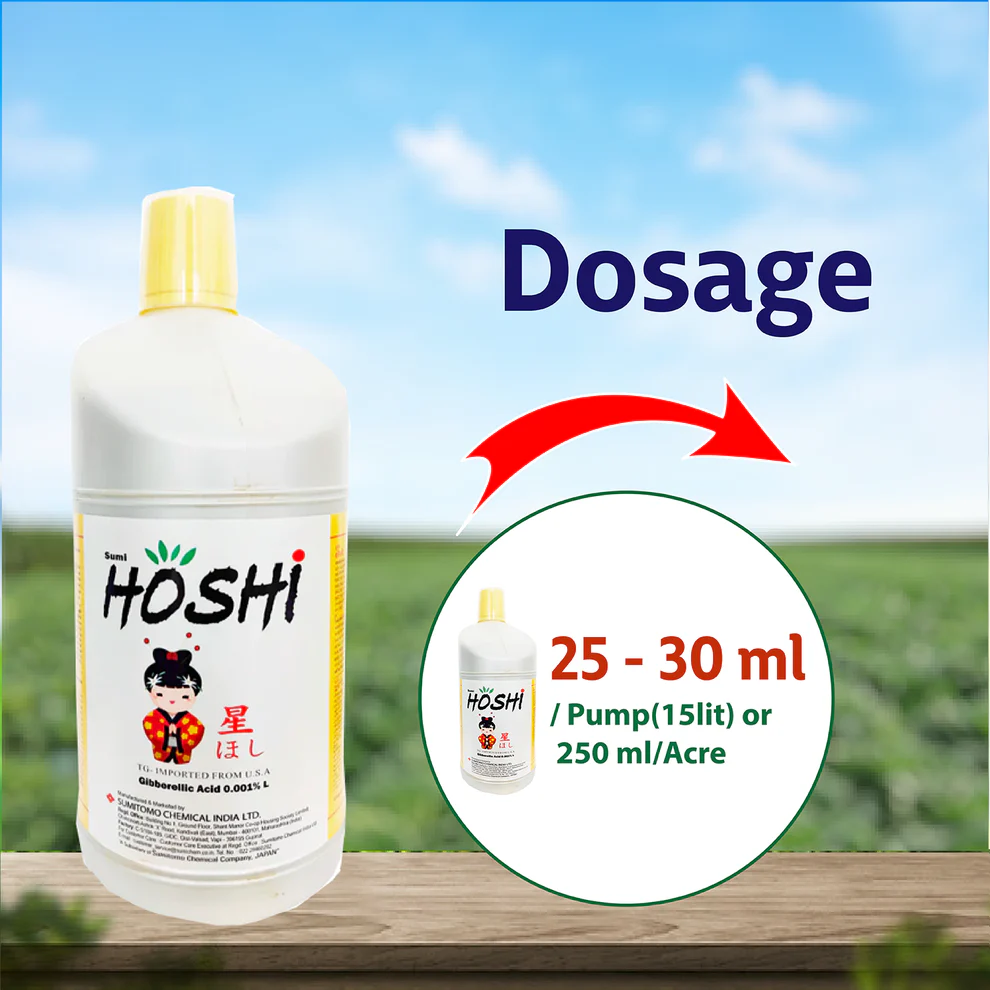 Sumitomo Hoshi Gibberellic Acid 0.001% L Plant Growth Regulator – thumb
