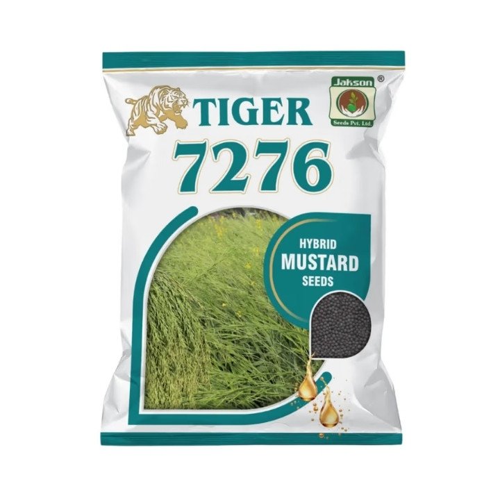 Jakson Tiger 7276 F1 Hybrid Mustard Seeds – High Oil Content Hybrid Sarson Seeds