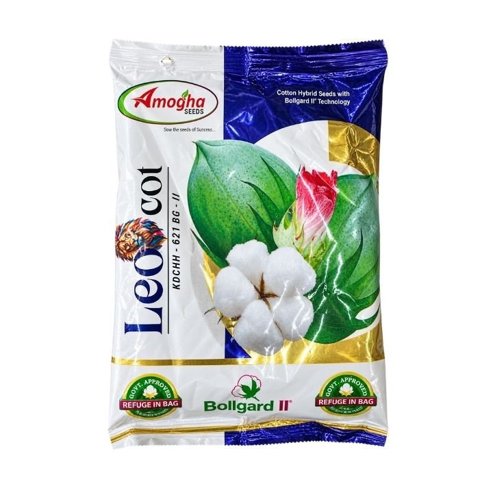 Amogha Seeds Leo Cot KDCHH-621 BG-II Hybrid Cotton Seeds