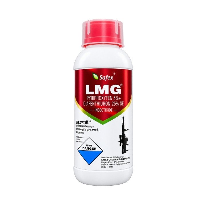 Safex LMG Insecticide – Pyriproxyfen 5% + Diafenthiuron 25% SE