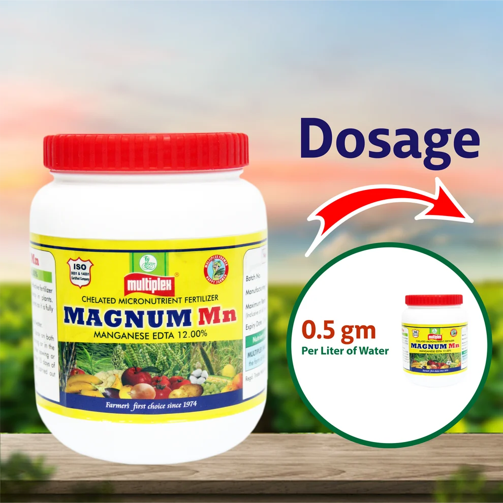 Multiplex Magnum Mn Chelated Micronutrient Fertilizer – Manganese EDTA 12% – thumb