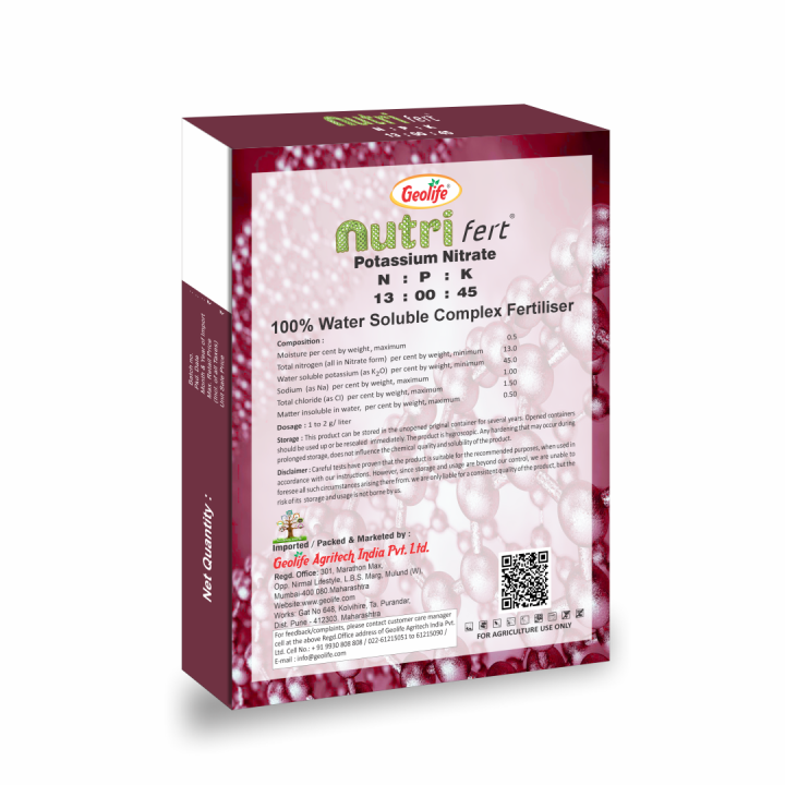 Geolife Nutrifert 13:00:45 Nitrogen & Potassium Fertilizer – thumb