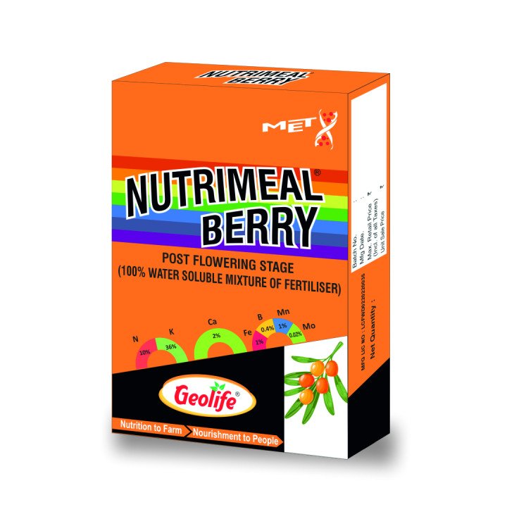 Geolife Nutrimeal Berry Water-Soluble Fertiliser for Post-Flowering Stage – thumb