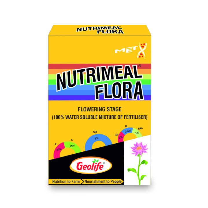 Geolife Nutrimeal Flora Water-Soluble Fertiliser for Flowering Stage – thumb