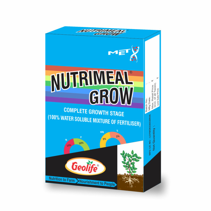 Geolife Nutrimeal Grow Water-Soluble Fertiliser for Complete Growth Stage – thumb