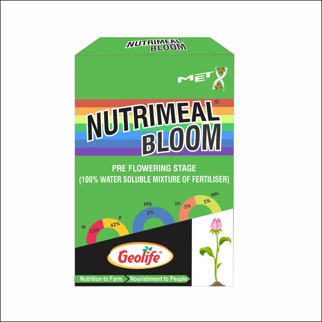 Geolife Nutrimeal Bloom Water-Soluble Fertiliser for Pre-Flowering Stage – thumb