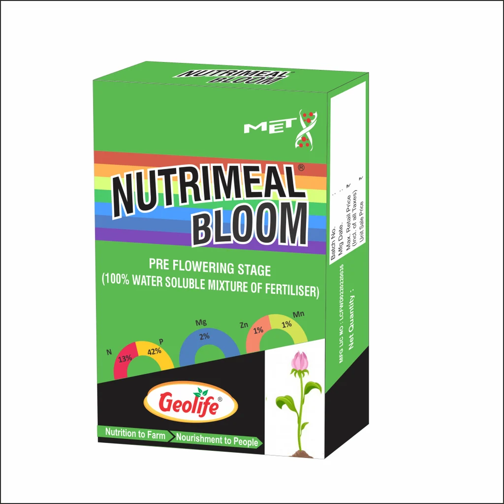 Geolife Nutrimeal Bloom Water-Soluble Fertiliser for Pre-Flowering Stage – thumb