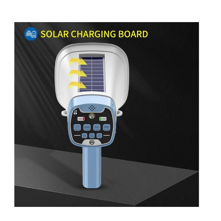 Premium Quality Megaphone Loud Speaker with Built in Solar Panel For Beach, Party and Procession – thumb