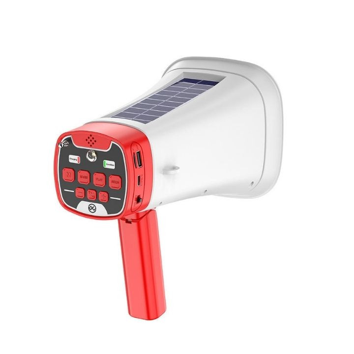Premium Quality Megaphone Loud Speaker with Built in Solar Panel For Beach, Party and Procession – thumb