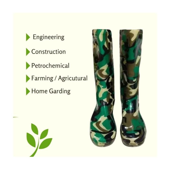 Radhe Gum Boot for Men Flexible PVC Safety Boot – thumb