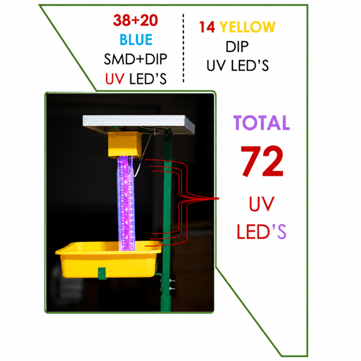 Solar Insect Trap Light