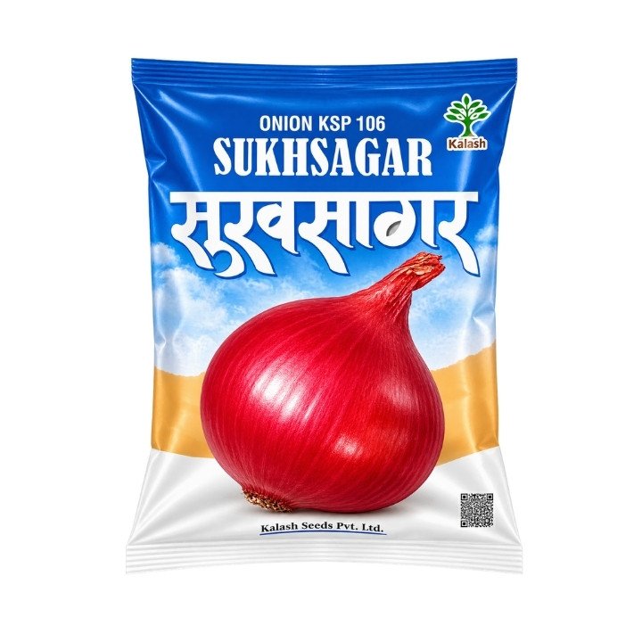 Kalash Sukhsagar (KSP 106) Onion Seeds