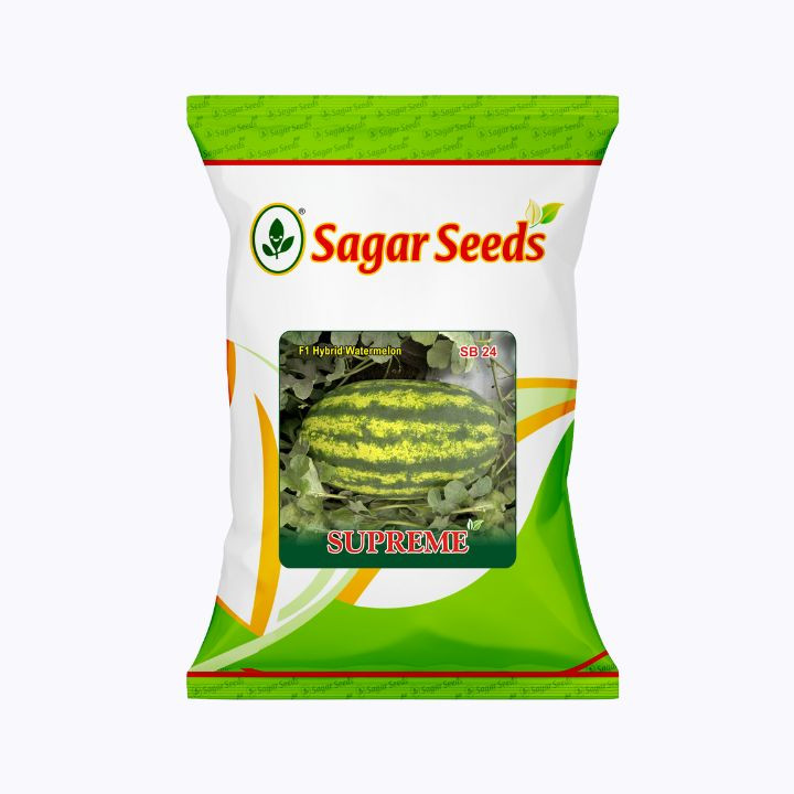 Sagar Supremo F1 Hybrid Watermelon Seeds