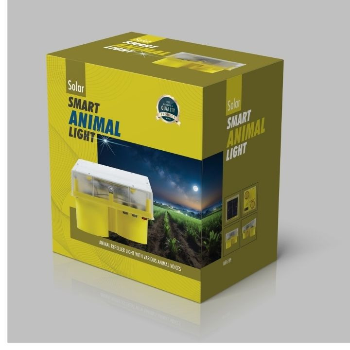 V-SAR Solar Smart Animal Repellent Light with Flashing Red LED – thumb