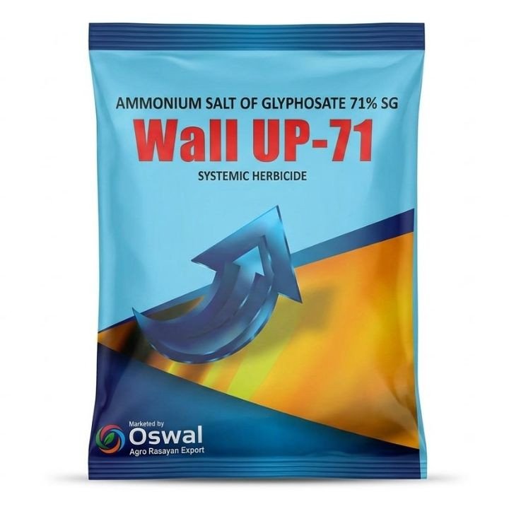 Oswal Wall UP-71 Herbicide (Ammonium Salt of Glyphosate 71% SG)
