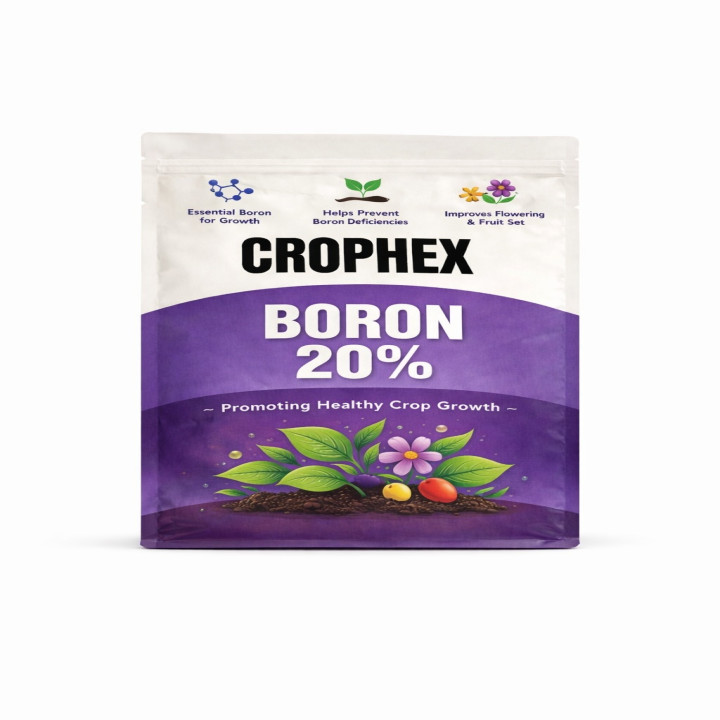 Crophex Boron 20% High Efficiency Fertilizer for Fruit Set & Growth