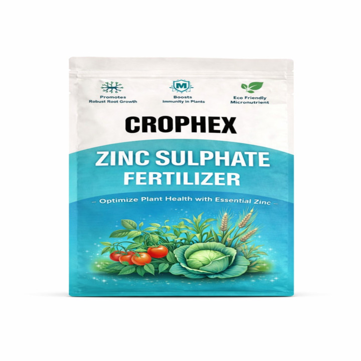 Crophex Zinc Sulphate Fertilizer – Essential Micronutrient for Plant Growth