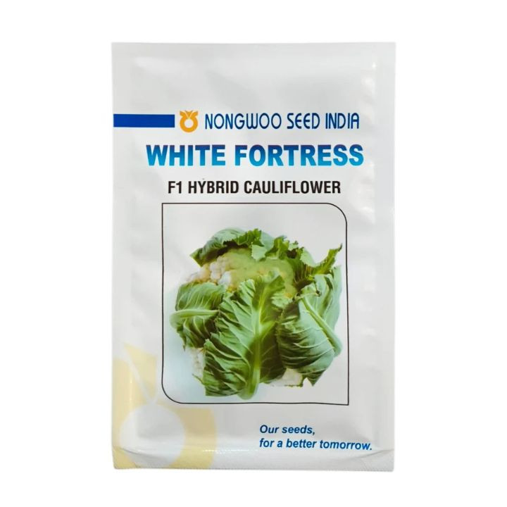 Nongwoo White Pearl (583) F1 Hybrid Cauliflower Seeds