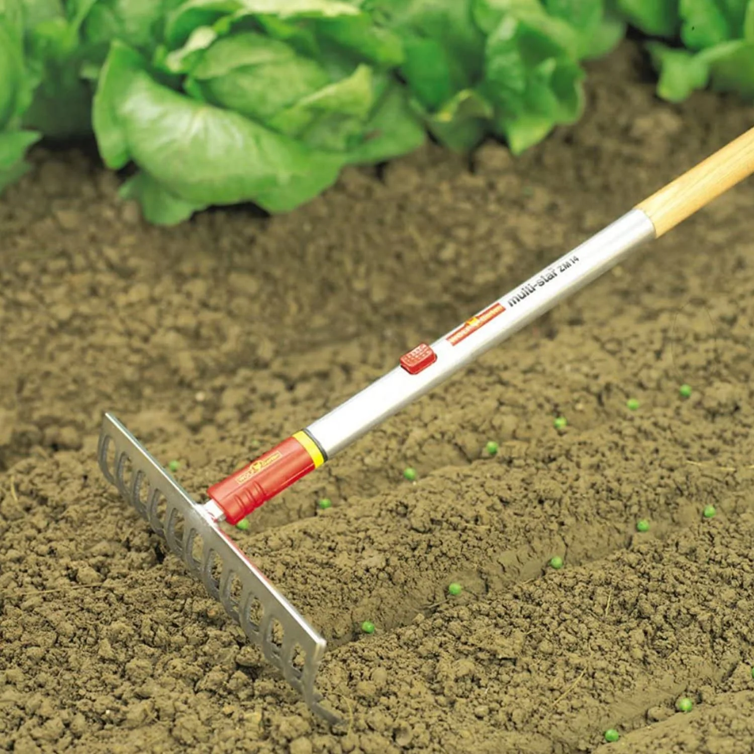 Wolf Garten 30cm Soil Rake, DR-M 30 – thumb