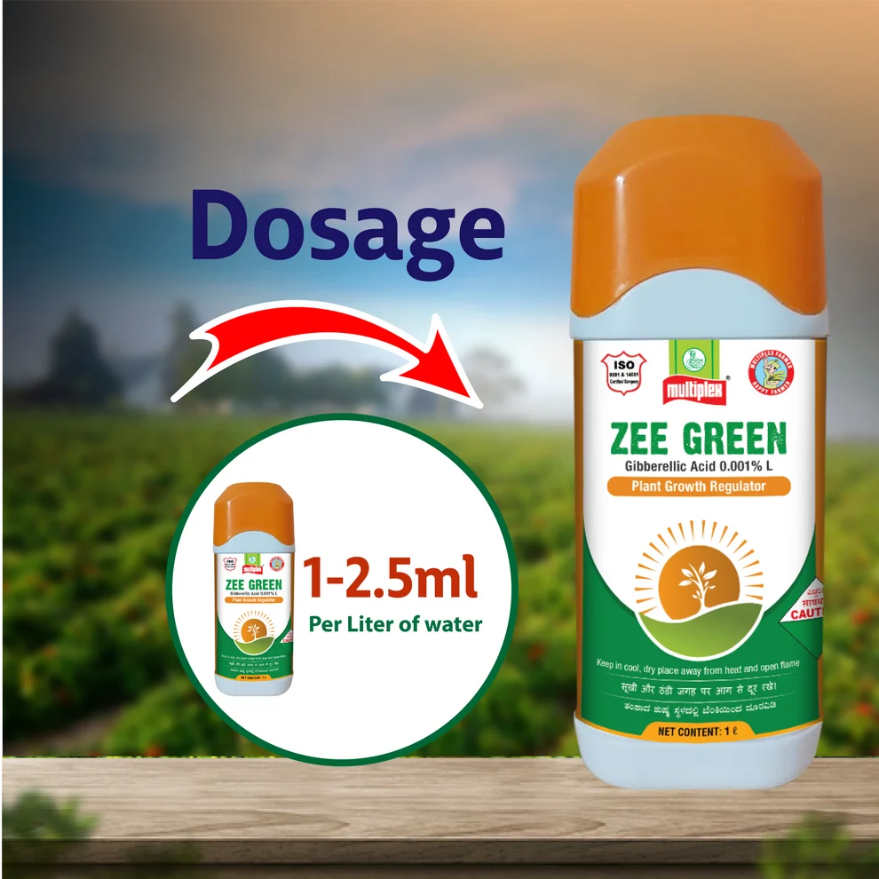 Multiplex Zee Green Plant Growth Regulator – Gibberellic Acid 0.001% L – thumb